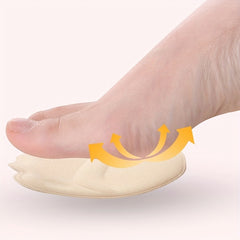 5 Pairs Gel Forefoot Pads High Heel Cushion Relief Women Insoles