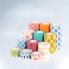 Pet Dog Cat Self Adherent Elastic Bandage Wrap Tape 5.08cm