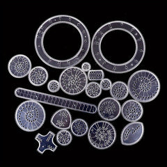 22pcs Spirograph Drawing Set Geometric Ruler Creative Educational Kids Toy