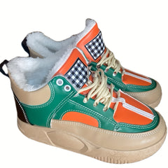 Women's Thickened Medium Tube Snow Boots