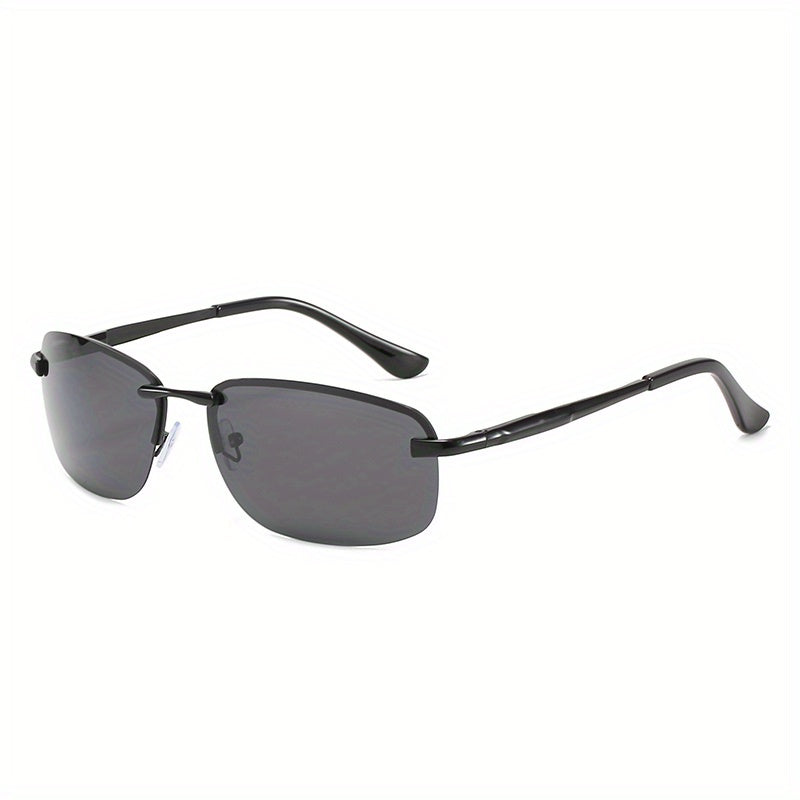 Men's Metal Frame Retro Polarized Sunglasses UV400