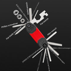 16-in-1 Bike Repair Tool Set for Mountain Bike Maintenance