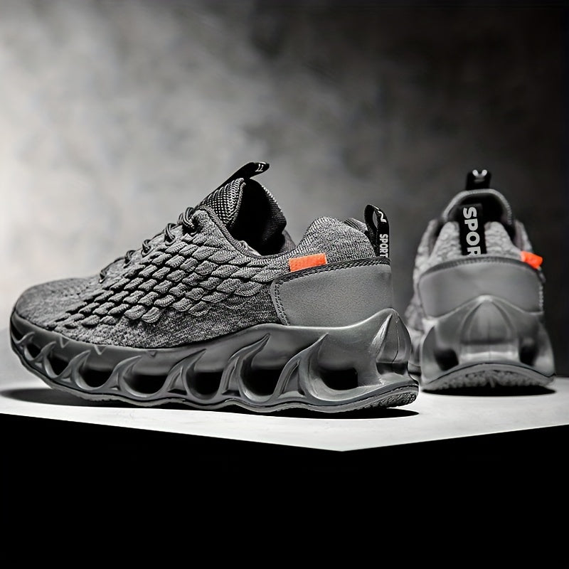 Men's Blade Sneakers Lace Up Casual Walking Shoes
