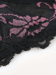 Women's Lace Breathable Steel Ring Underwear Bra