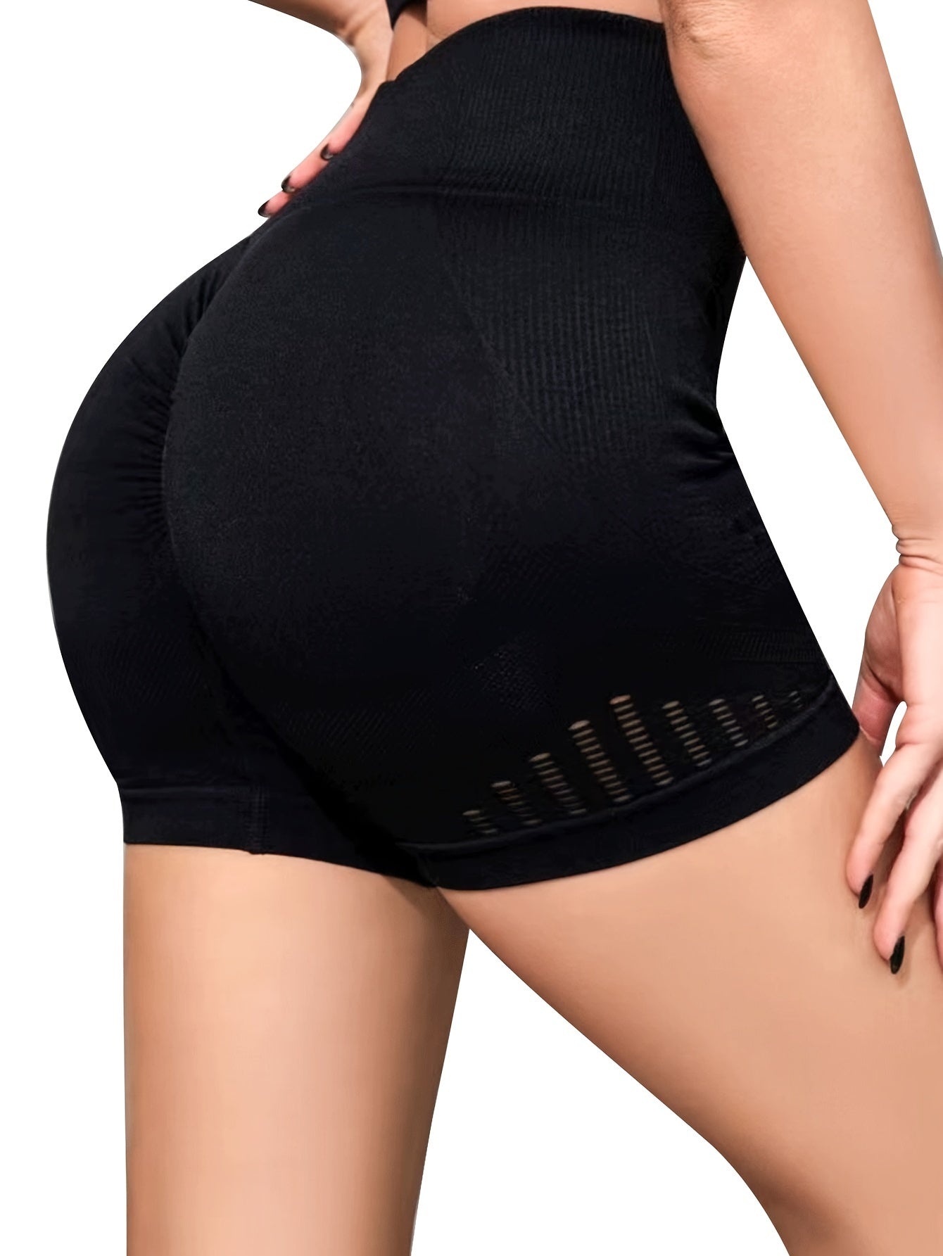 Breathable High Waist Sports Shorts for Women