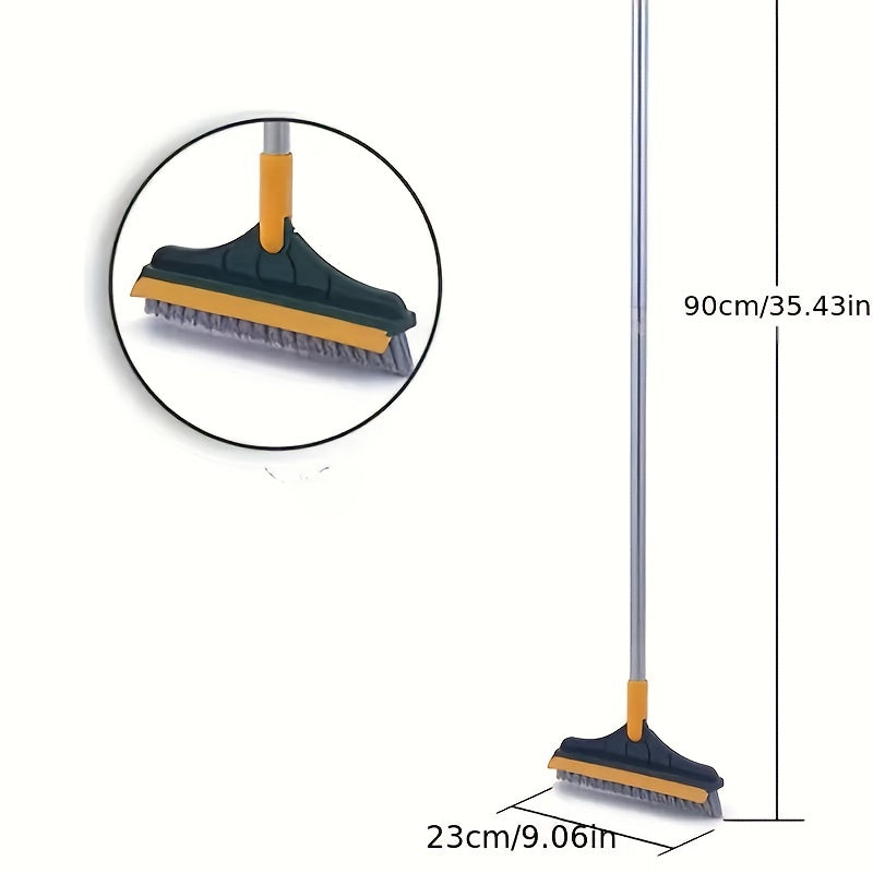 Long Handle Wall Corner Cleaning Brush Bathroom Scratch Remover