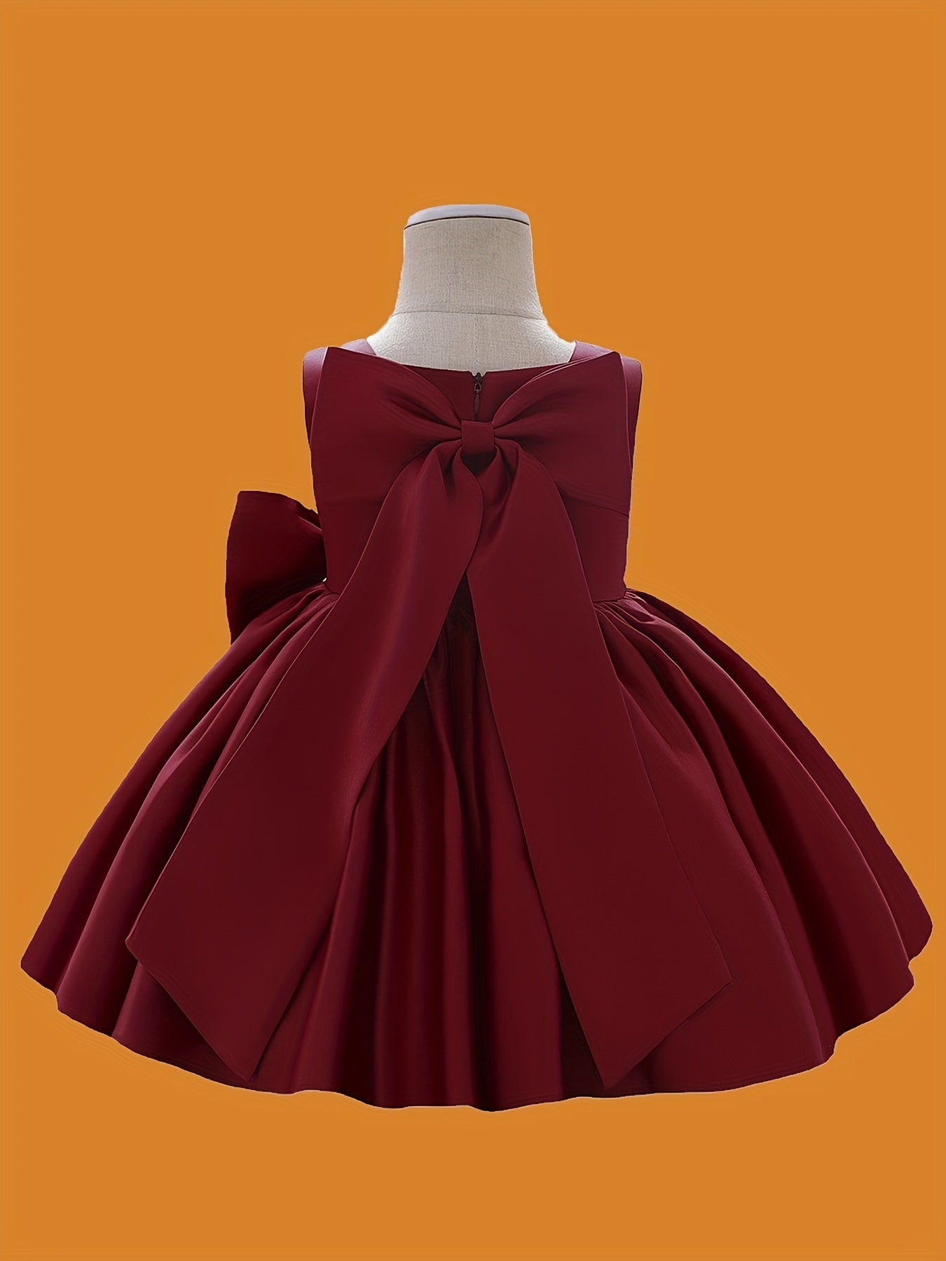 Butterfly Bow Evening Dress for Little Princesses