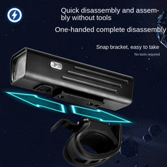 Bike Light Type C Charging Intelligent Light for Night Safety