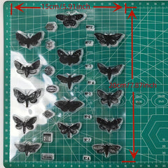 Butterfly Clear Stamps Scrapbooking Decor DIY Greeting Card