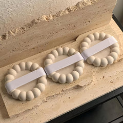 Silicone Bubble Tray Resin Mold Coaster Candle Holder DIY Resin Art