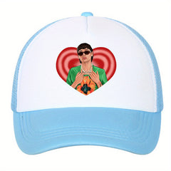 Unisex Sunshade Breathable Baseball Cap with Embroidery