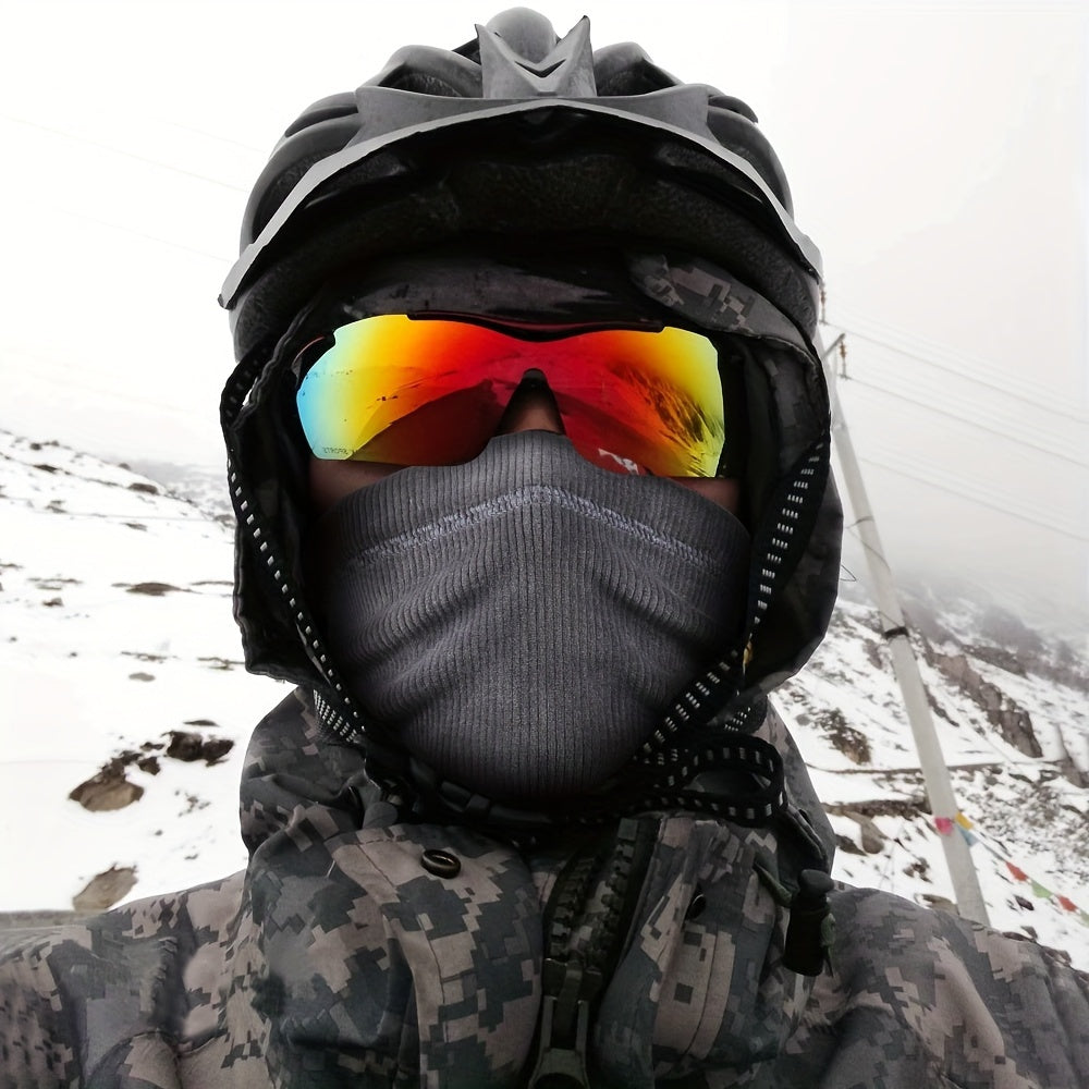 MVPTOO Winter Fleece Thermal Scarf Neck Warmer Cycling Half Face Mask