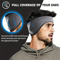 Winter Ear Warmer Headband Fleece Warm Headband for Running Cycling