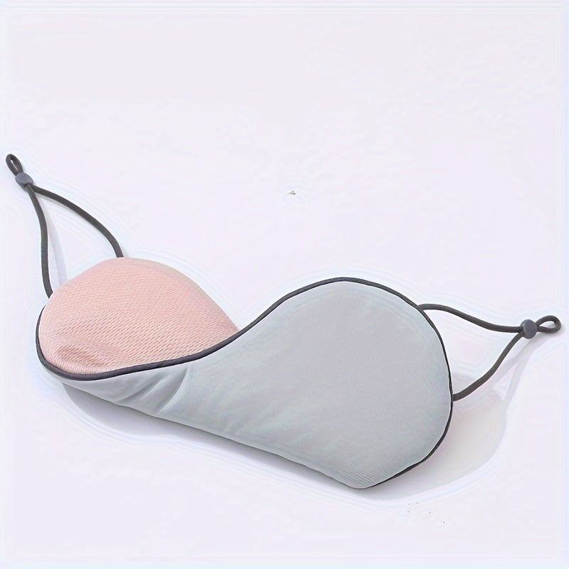 Adjustable Soft Blackout Sleep Eye Mask for Travel Rest Nap