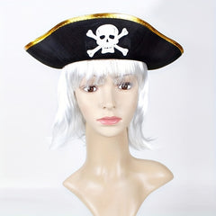 Pirate Captain Hat Cosplay Stage Hat Performance Props Halloween Masquerade