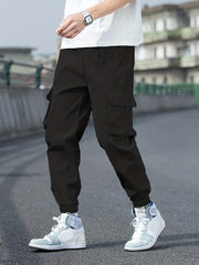 Tech Wear Pocket Joggers Men s Casual Stretch Cargo Pants