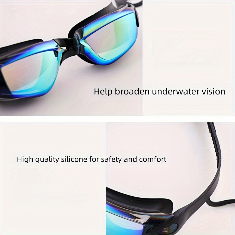 Leakproof Swimming Goggles Anti fog Anti UV for Men Women