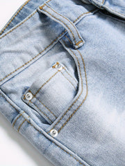 Boys Ripped Jeans Denim Pants Spring Autumn Kids Clothes