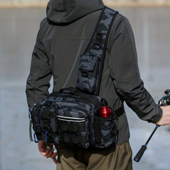 Waterproof Fishing Backpack with Multiple Compartments