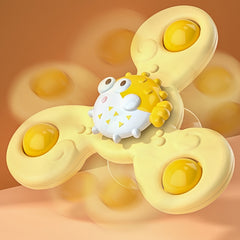 Adorable Baby Bathing Sucker Spinning Swimming Toy