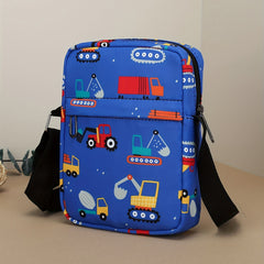 Kids Cartoon Crossbody Unicorn Rocket Dinosaur Travel Bag