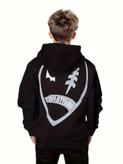 Boys Football Print Hoodie Kids Long Sleeve Sweatshirt