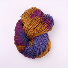 1pc Dyed Pure Acrylic Wool Hand Knitted DIY Slipper Thread - 8oz
