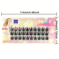 Natural Soft False Eyelashes Spiked Curling Extensions C Curling