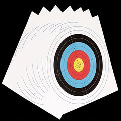 10pcs Archery Targets Standard Rings for Accurate Shooting Practice