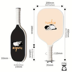 Fiberglass Pickleball Paddles Outdoor Sports Rackets Two Faced