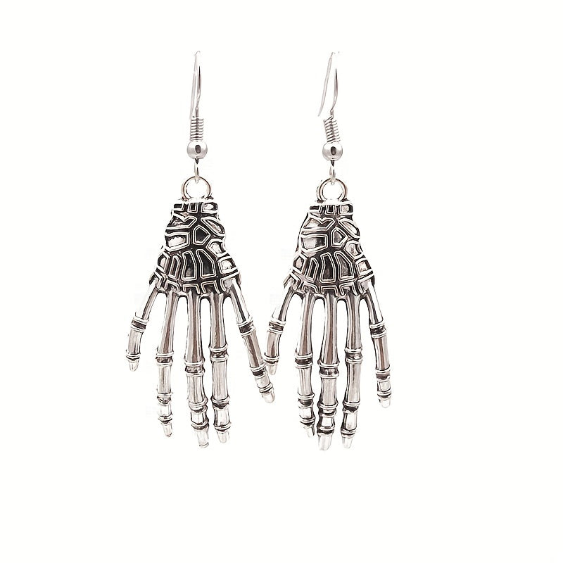 Skeleton Ghost Claw Earrings Halloween Gift