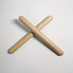 2pcs Orff Musical Instrument Natural Drum Stick Rhythm Resonance Stic
