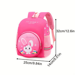 Casual Rabbit Pattern Backpack Lightweight Large Capacity