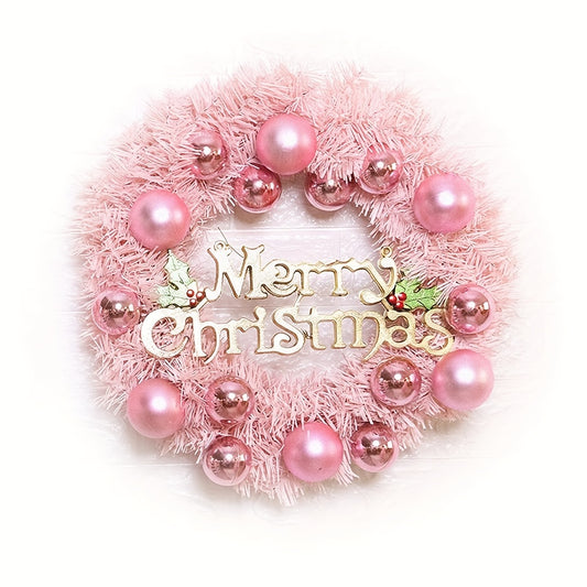 Christmas Wreath with Merry Christmas Sign