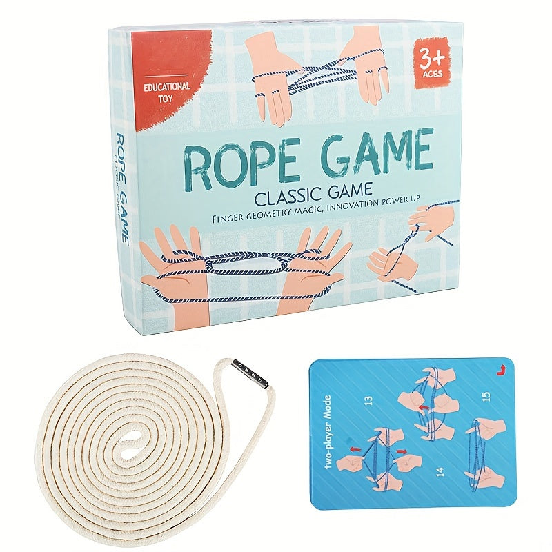 Traditional Flip Rope Game for Adults & Children