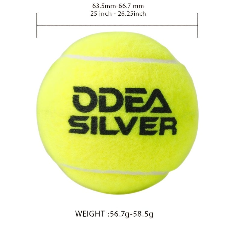ODEA Pressureless Tennis Balls for Durable Play