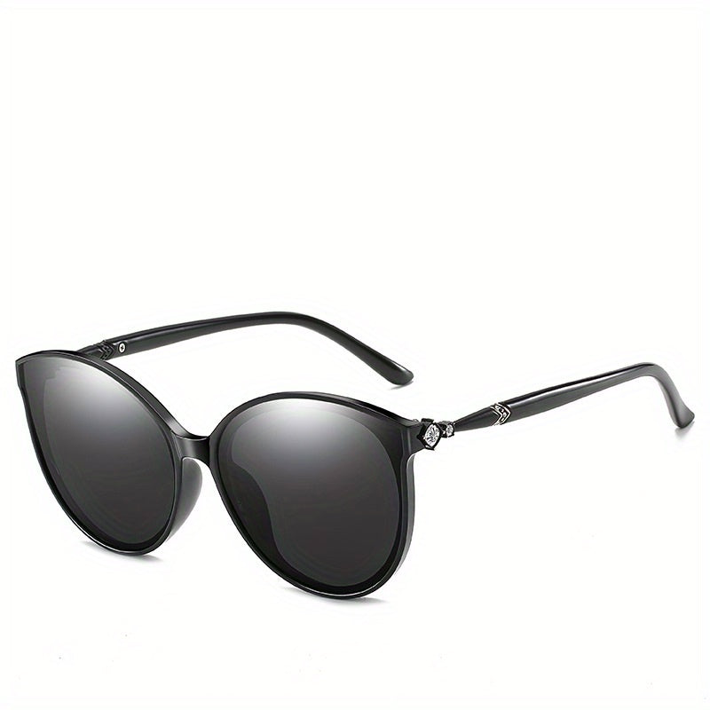 Women's Rhinestone Cat Eye Driving Sunglasses UV400