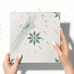 12pcs Nordic Minimalist Floor Stickers Waterproof Home Decoration