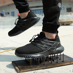 Work Protection Shoes Safety Shoes Breathable Anti-smash Anti-stabbing