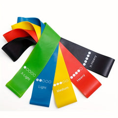 5pcs Yoga Stretching Rope Bands for Hip Lifting Body Training