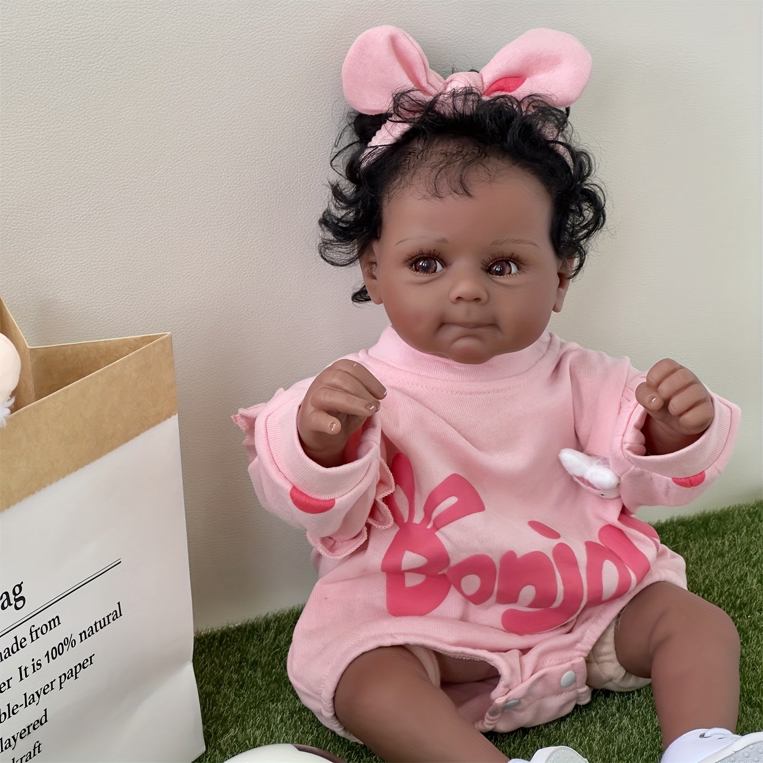 Adorable Reborn Youngsters Girl Doll with Soft Vinyl Body & Realistic Features