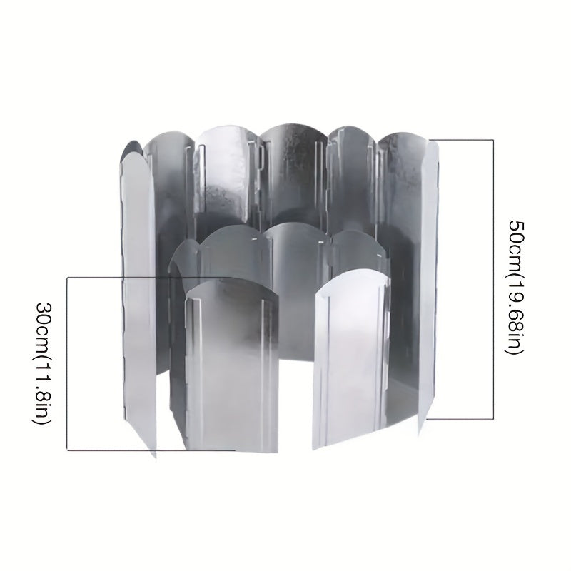 Windshield Outdoor Stove Portable Camping Stove For Picnic