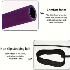 Pilates Bar Kit with Resistance Bands for Home Gym Workout