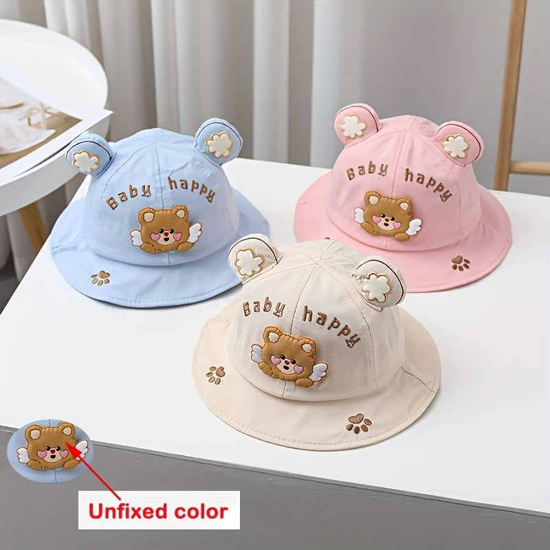 Boys Casual Animal Ear Fisherman Hat