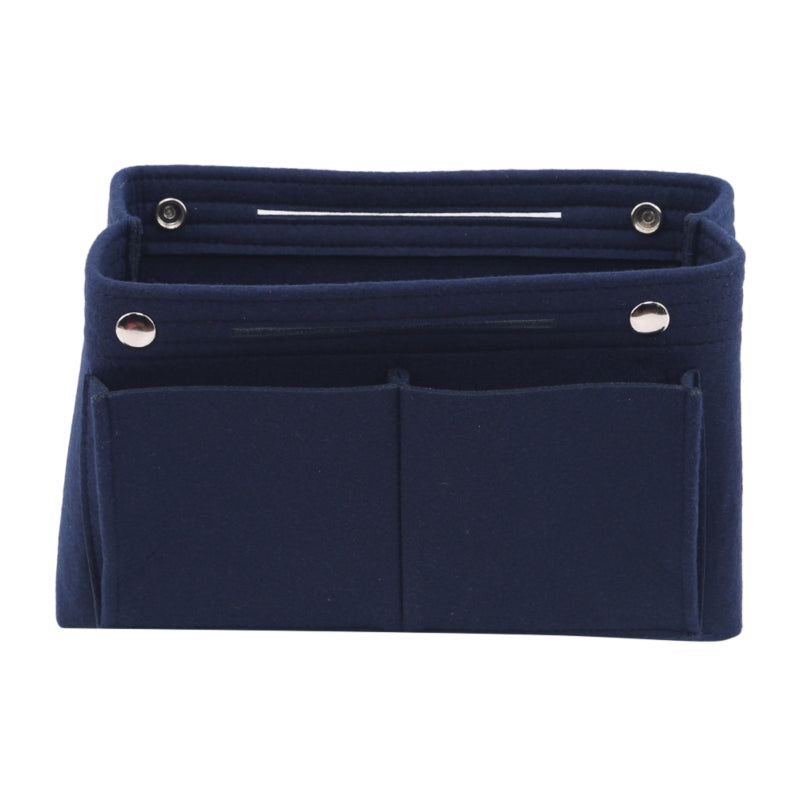 Felt Tote Organizer w/ Detachable Compartments Insert Bag In Bag