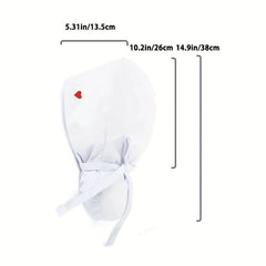 Solid Scrub Hats Ponytail Work Cap Casual Adjustable Nurse Hat Soft