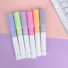 6pcs Macaron Glue Point Glue Pen for Craft Projects