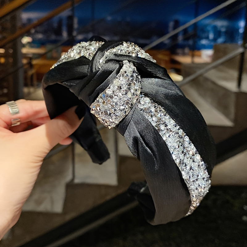 Wide Brim Knotted Headband Vintage Hair Accessories