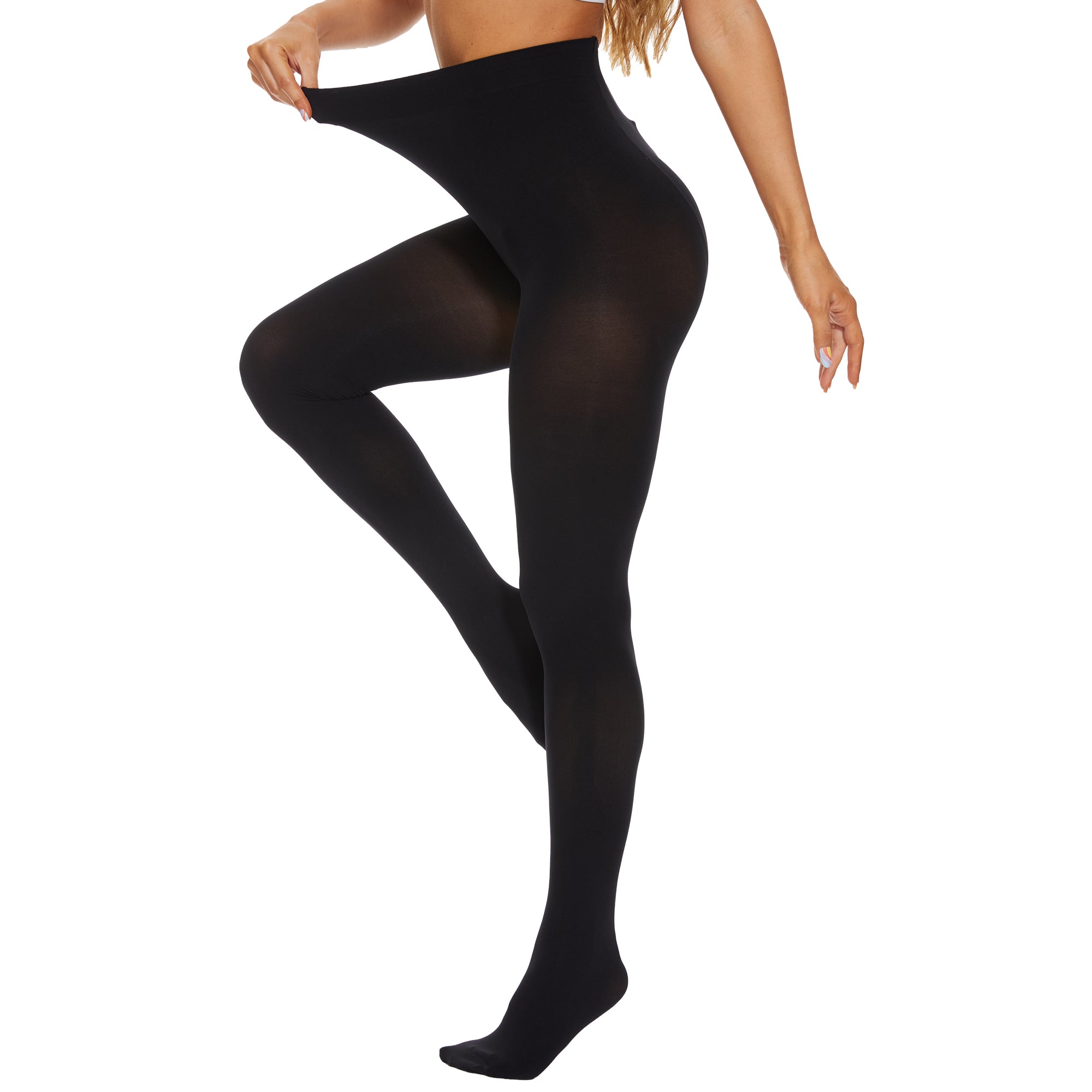 Women's 80 Denier Opaque Footed Pantyhose