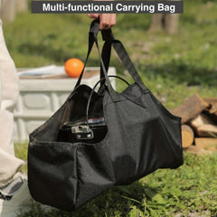 Durable Firewood Storage Bag for Camping Indoor Outdoor Use